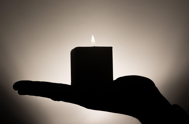 Romantic Candlelit Setting